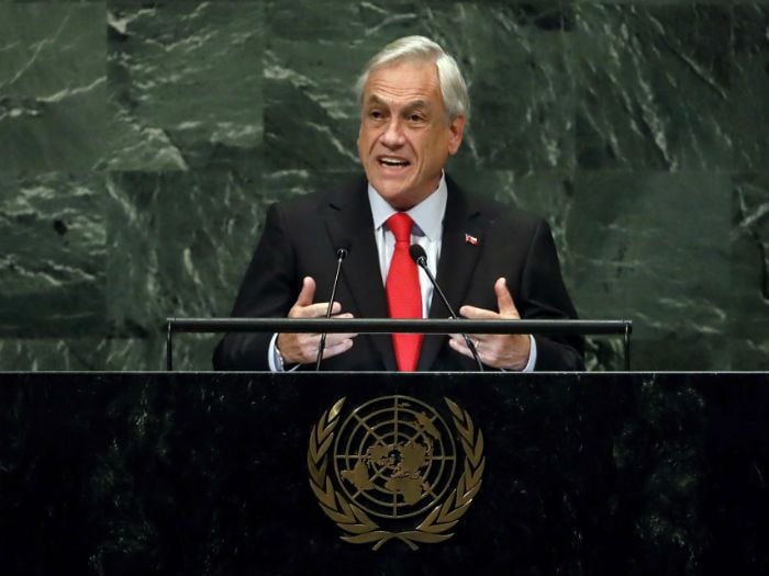 Piñera repasa a Maduro en la ONU: "¿Cómo puede causar ese grado de dolor a su pueblo?"