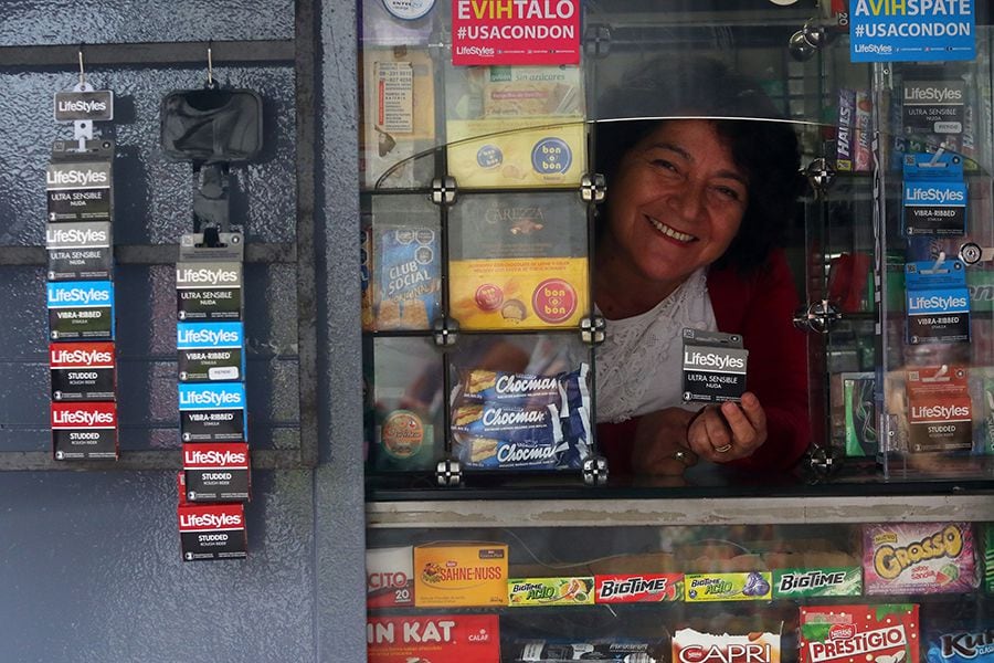 Exija condones en su kiosco favorito... antes que se agoten