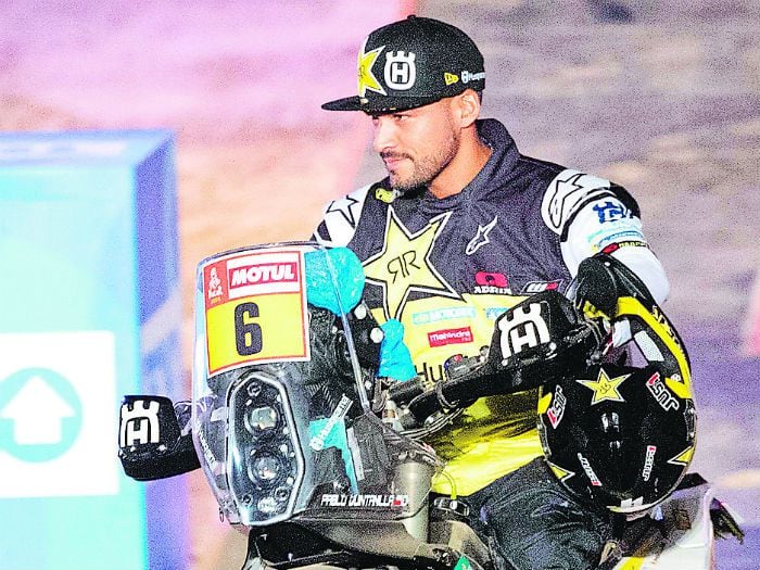 "Chaleco" López ganó la segunda etapa del Rally Dakar de Perú