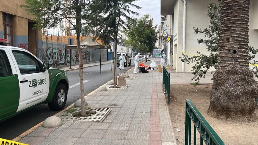 Cuerpo encontrado en la Alameda