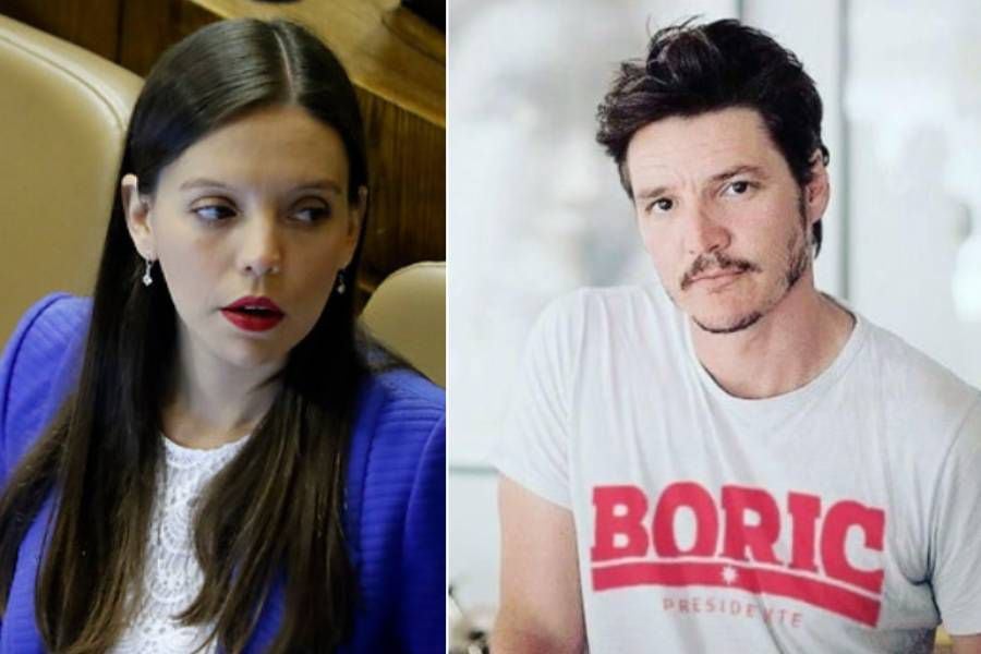 "Fácil desde Hollywood": Camila Flores en picada contra Pedro Pascal por apoyar a Boric