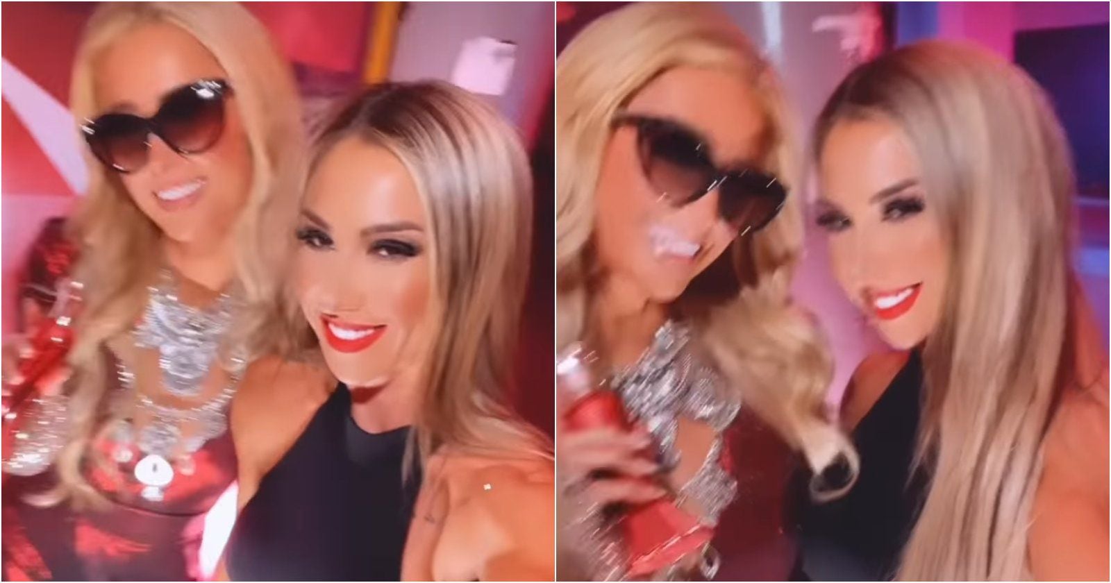 Luli y Paris Hilton