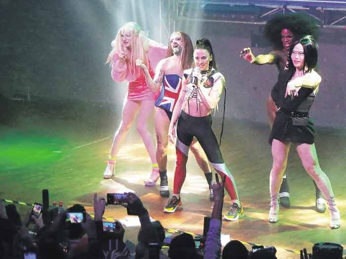 Mel C deslumbró como en el tiempo de las Spice Girls