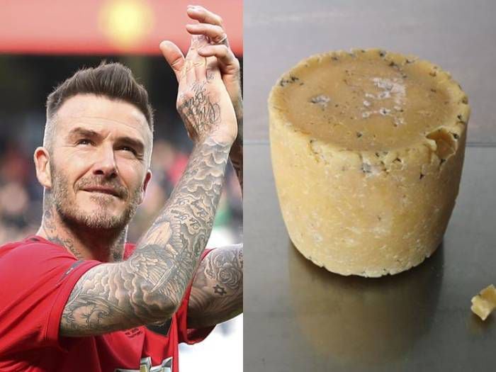 No es broma: crean queso hecho con bacterias de los pies de David Beckham