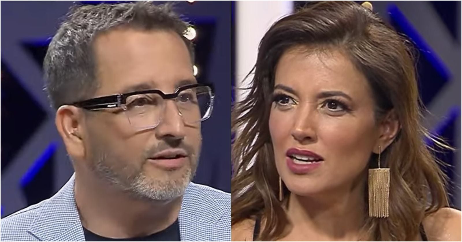 Eduardo Fuentes y Yamila Reyna