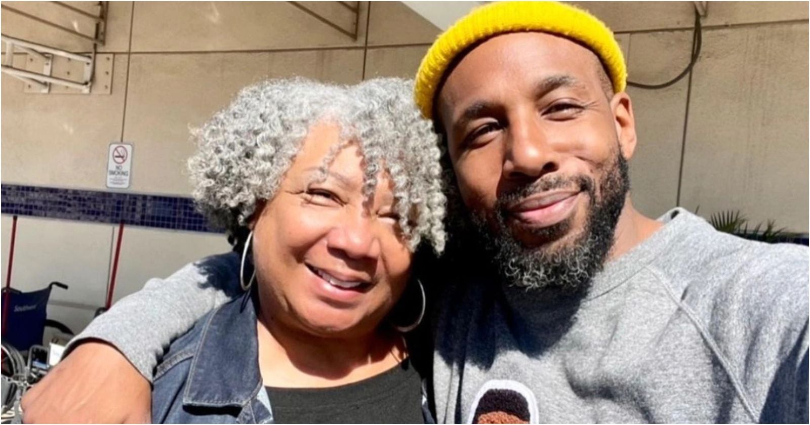 Stephen “tWitch” Boss y su mamá