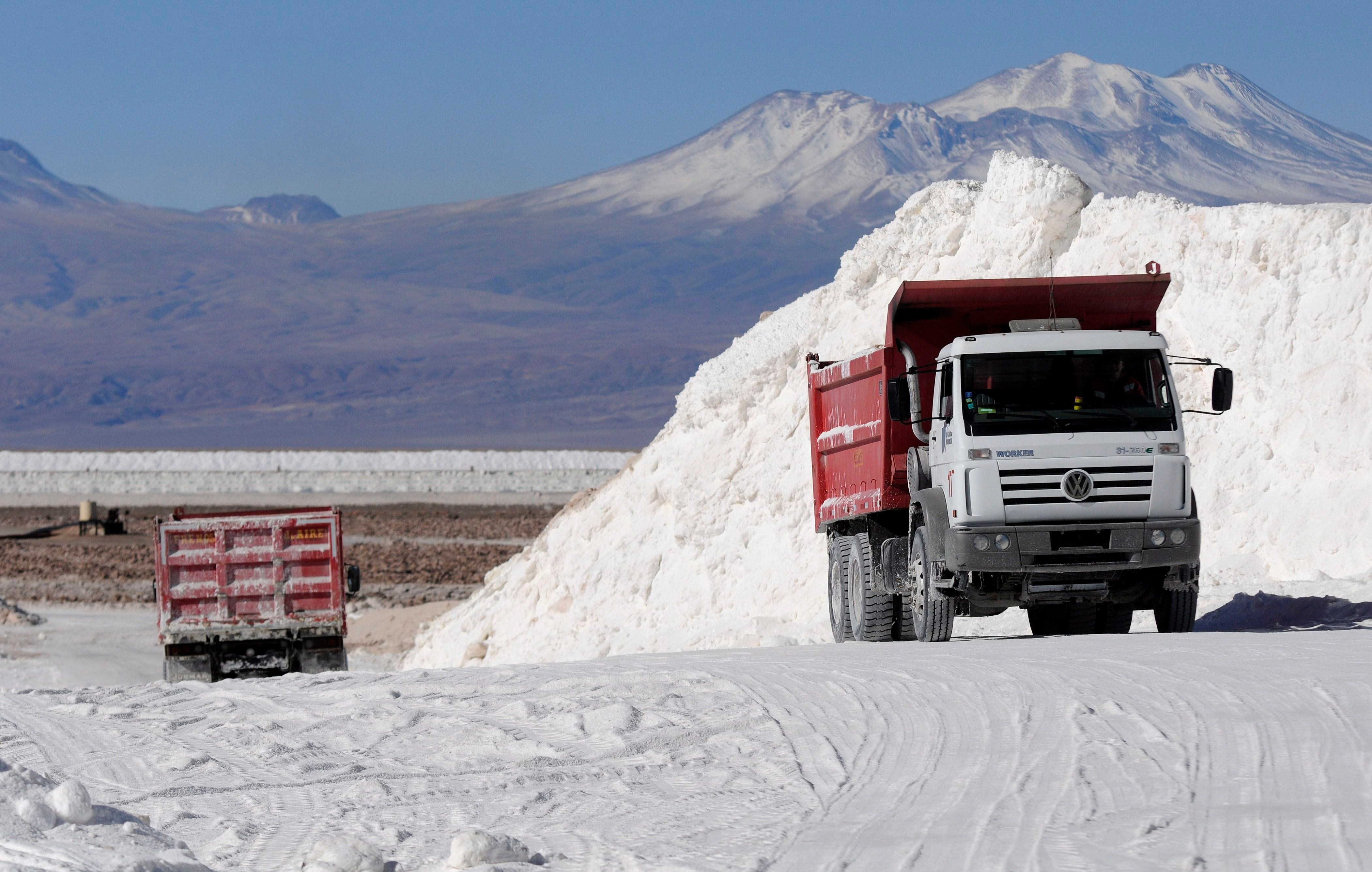  Plantas procesadoras del Litio en Salar de Atacama