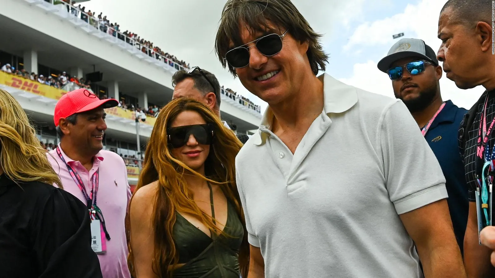 Shakira y Tom Cruise