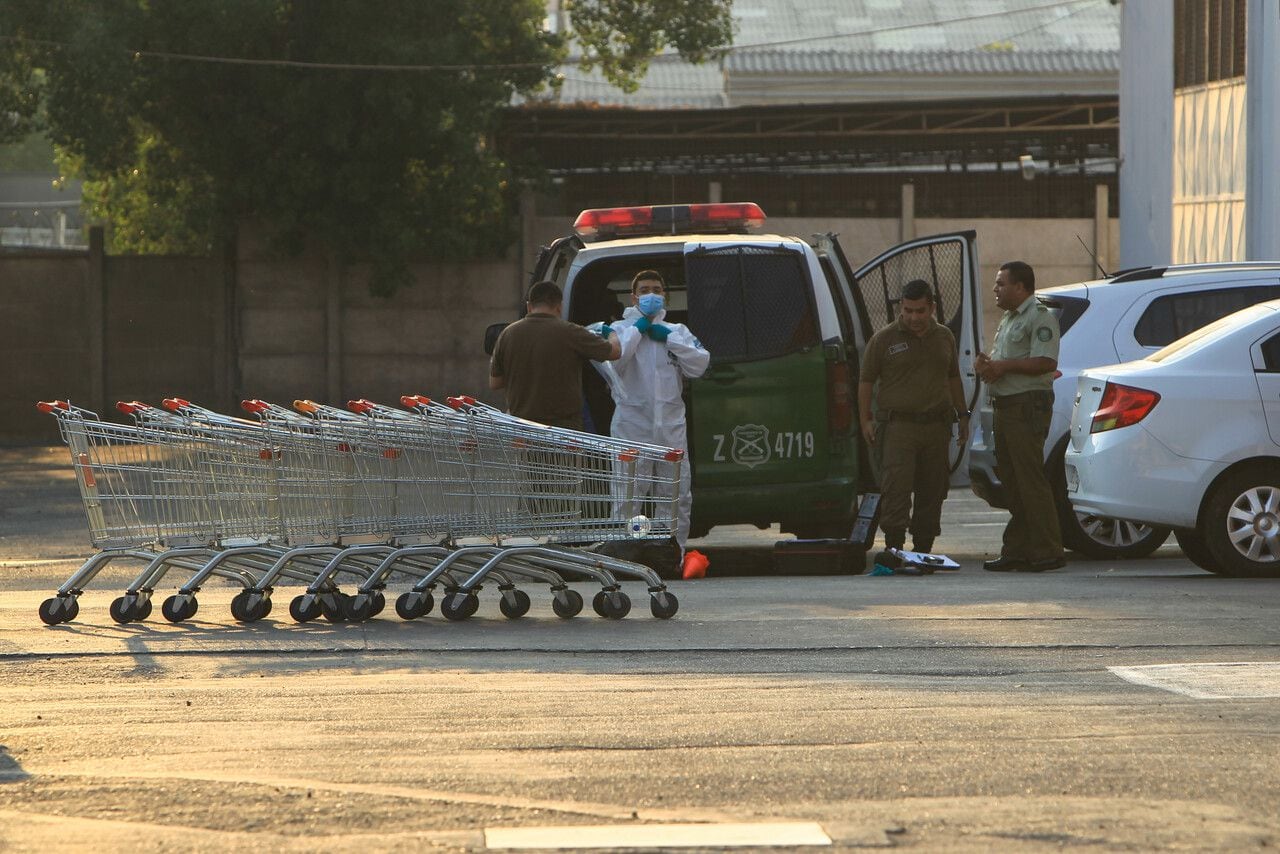 Violento asalto con rehenes en supermercado de Concepción