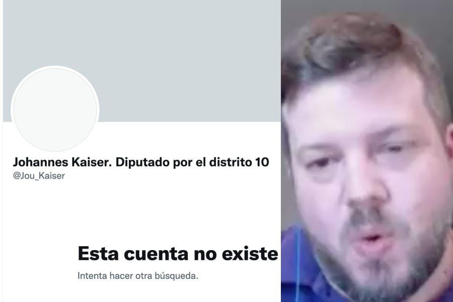 Y se marchó: Johannes Kaiser cierra su cuenta de Twitter y genera ola de reacciones