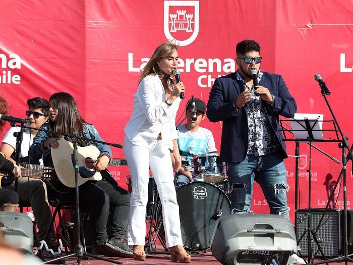 Pilar Cox reapareció animando show en La Serena