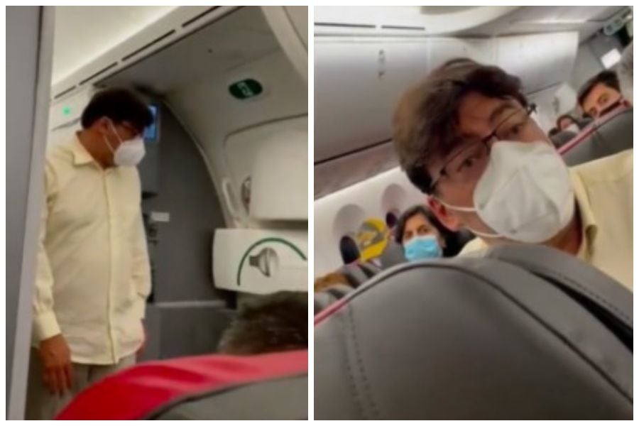 Daniel Jadue fue increpado por pasajero en un avión: sujeto lo grabó e insultó provocando ronchas en la web