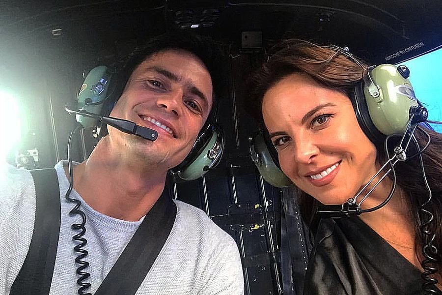 Tiago Correa anda a punta de "Te Amo" con Kate Del Castillo