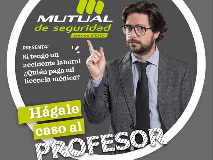 Hágale caso al profesor: Si tengo un accidente laboral ¿Quién paga mi licencia médica?