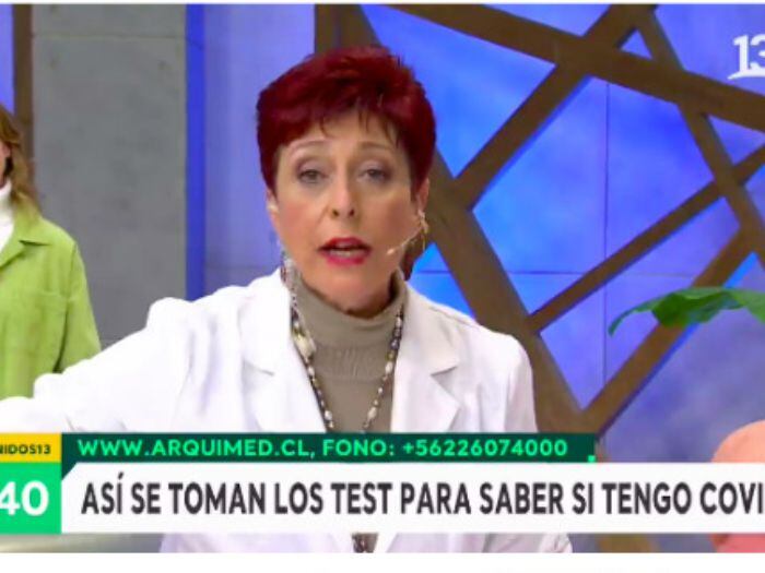 "Si usted cree que su marido...": el particular ejemplo de la Dra. Herrera para explicar test de PCR