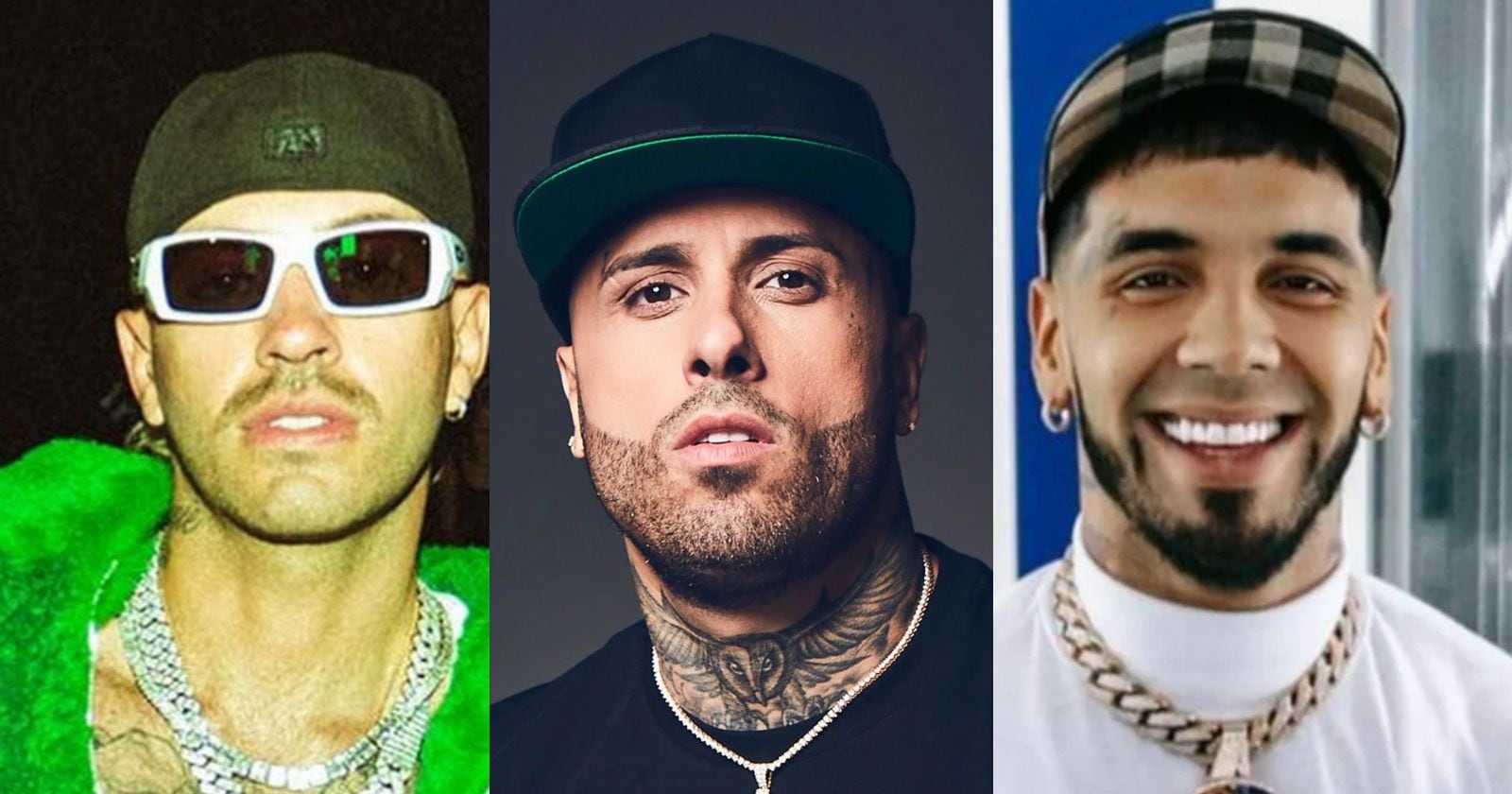 Feid, Nicky Jam y Anuel AA