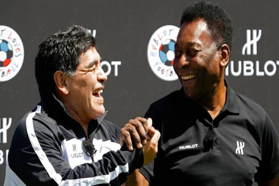 "Te amo, Diego": Pelé declara su admiración y amor por Maradona