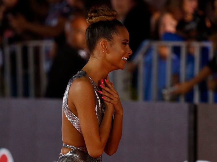 Camila Gallardo deslumbró en la Gala tras polémica semana