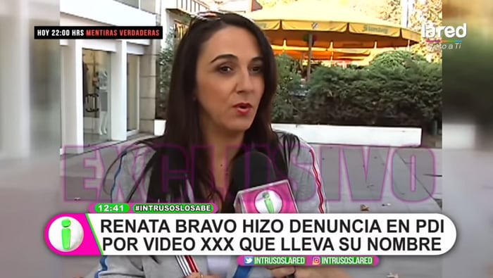 Renata Bravo interpuso denuncia por video sexual con su nombre