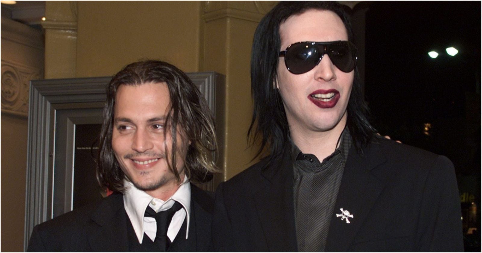 Johnny Depp y Marilyn Manson