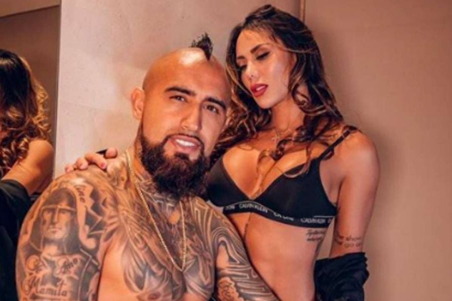 ¿Volvieron?: Sonia Isaza comparte foto alentando a Arturo Vidal en el estadio