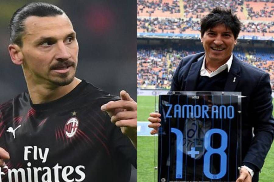 Zlatan le cargó la Bip! a Iván Zamorano: "Es una leyenda del fútbol"