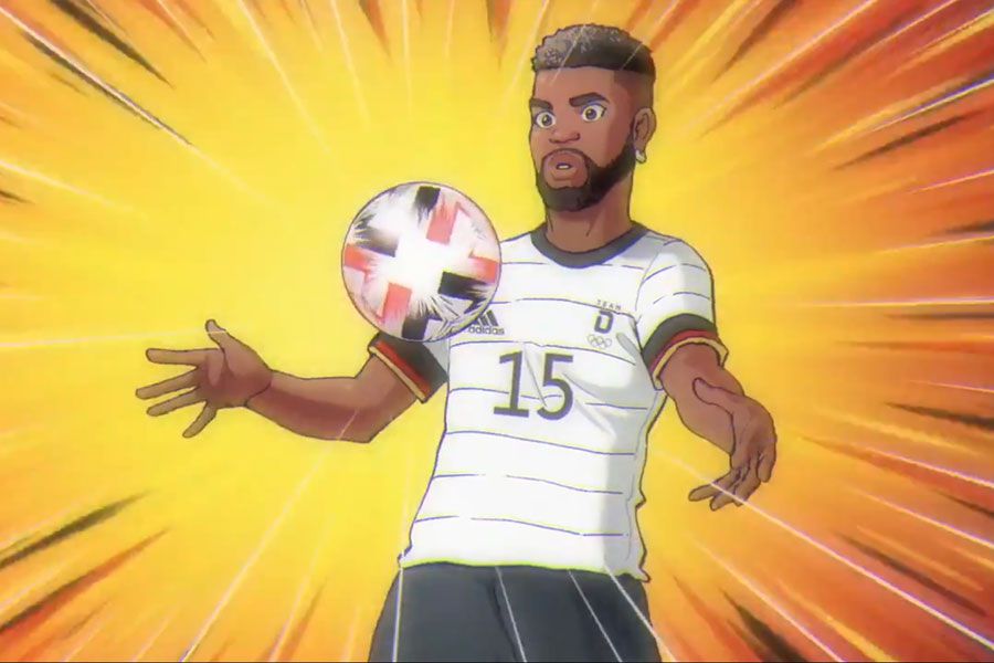 Alemania presentó a su equipo olímpico en el estilo de "Los Super Campeones"