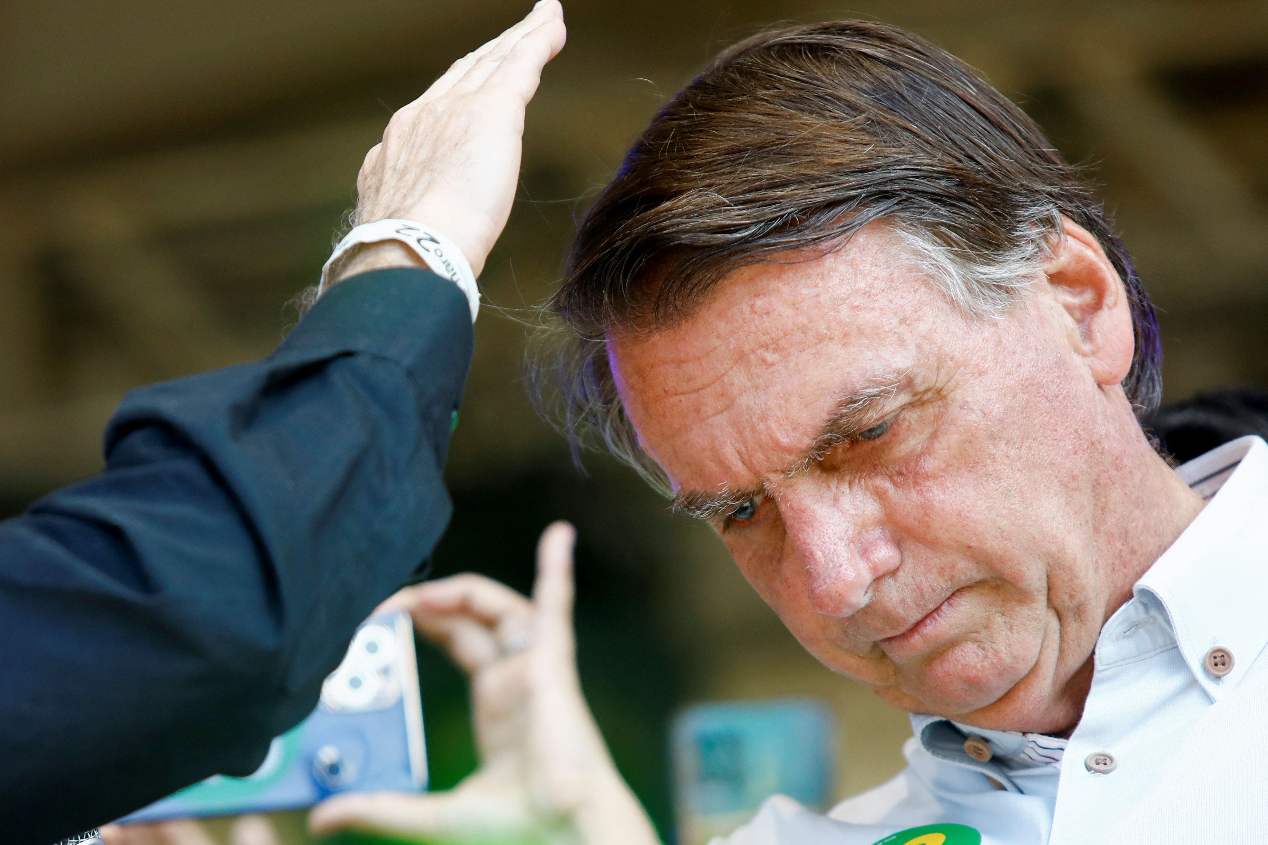 Jair Bolsonaro está enfermo y en silencio