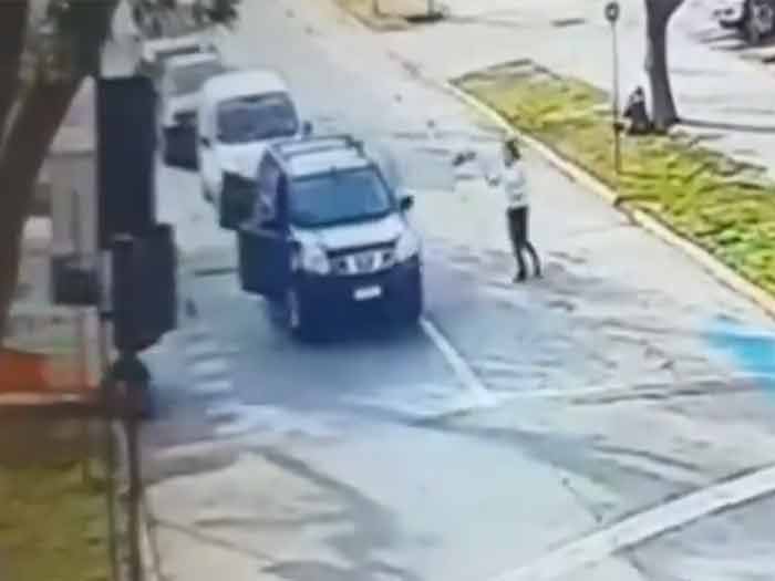 Violento robo del auto a sobrina del "Sapito" Livingstone