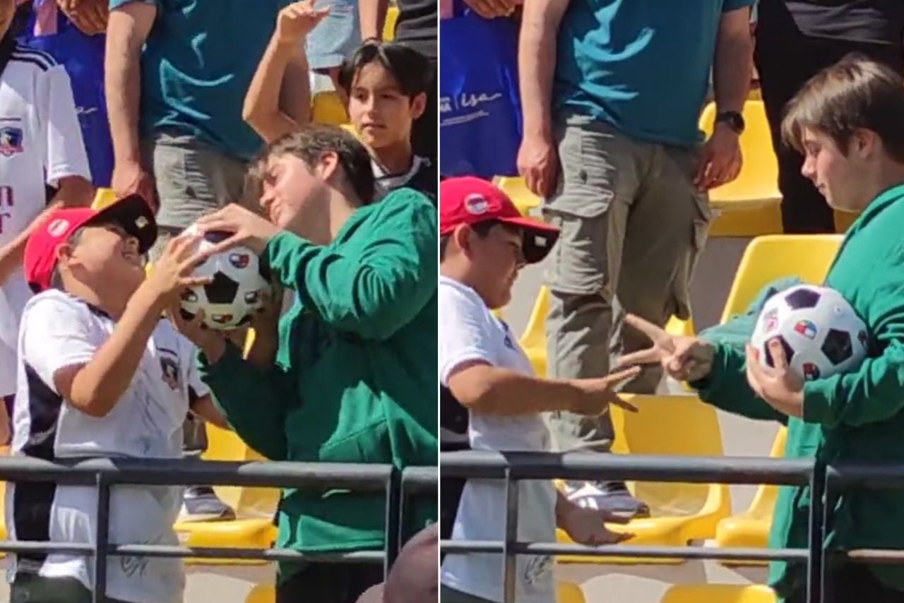 Niños pelota Colo Colo Betis