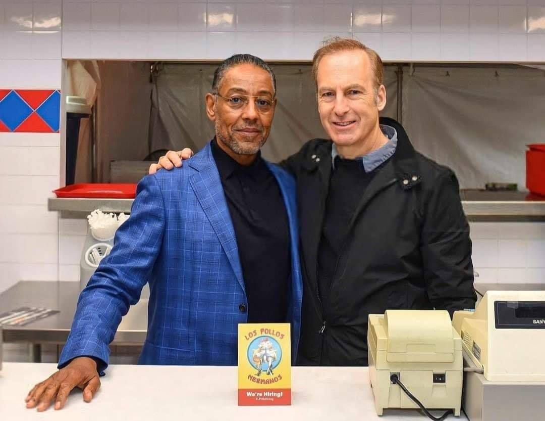 Gus Fring y Saul Goodman