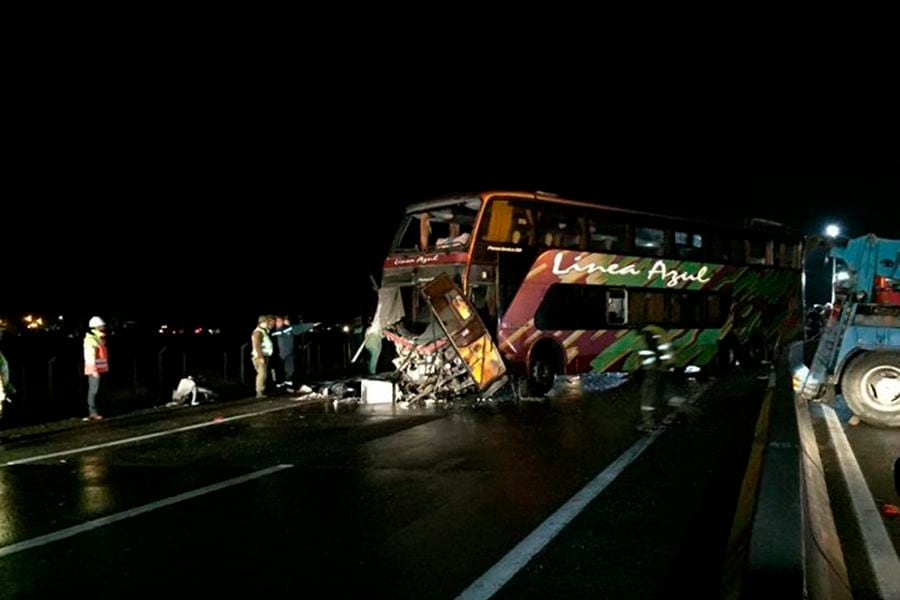 Siete infracciones tenía bus del fatal accidente en Mostazal