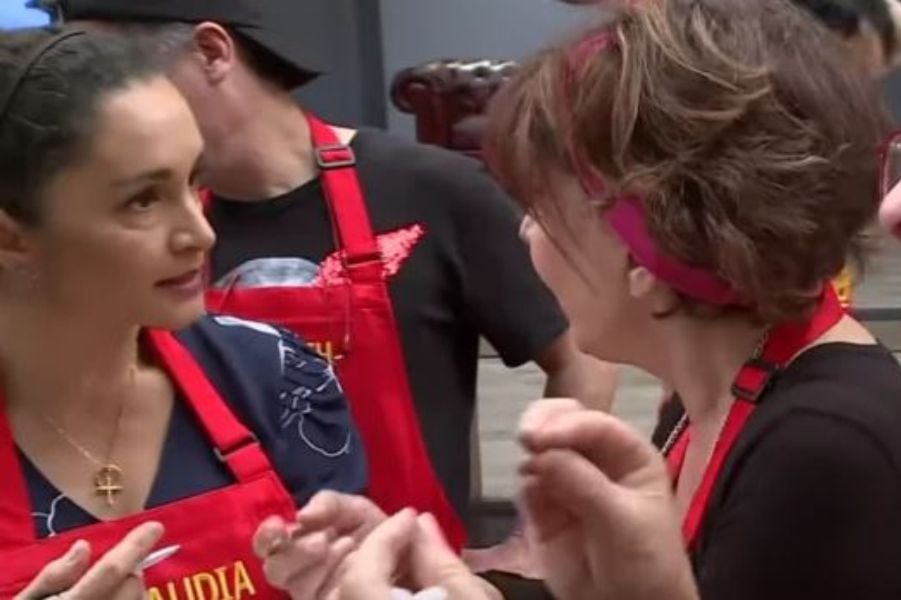 "No me gusta que me mandoneen…": el tenso cruce que protagonizaron Claudia Miranda y Cristina Tocco en Masterchef