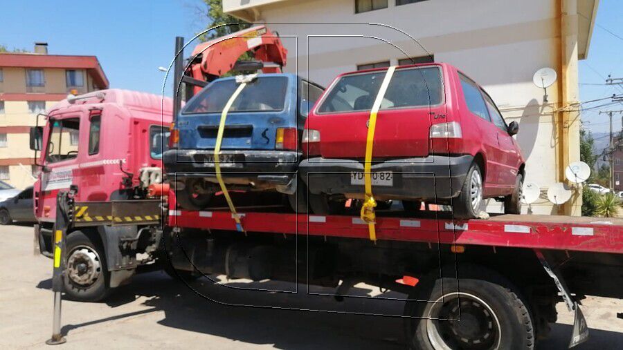 Retiran autos abandonados en Viña del Mar