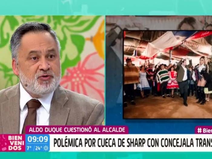 "¡Eso es homofobia!": Aldo Duque desata tenso debate en Bienvenidos por cueca de Sharp