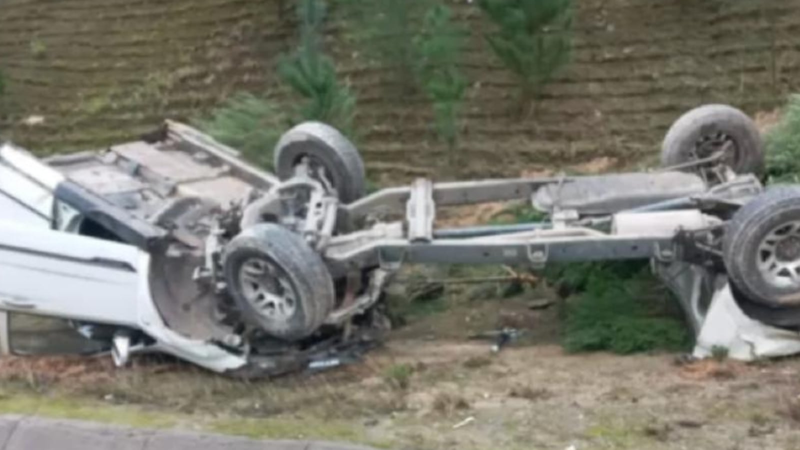 Accidente ruta Cabrero- Concepción.