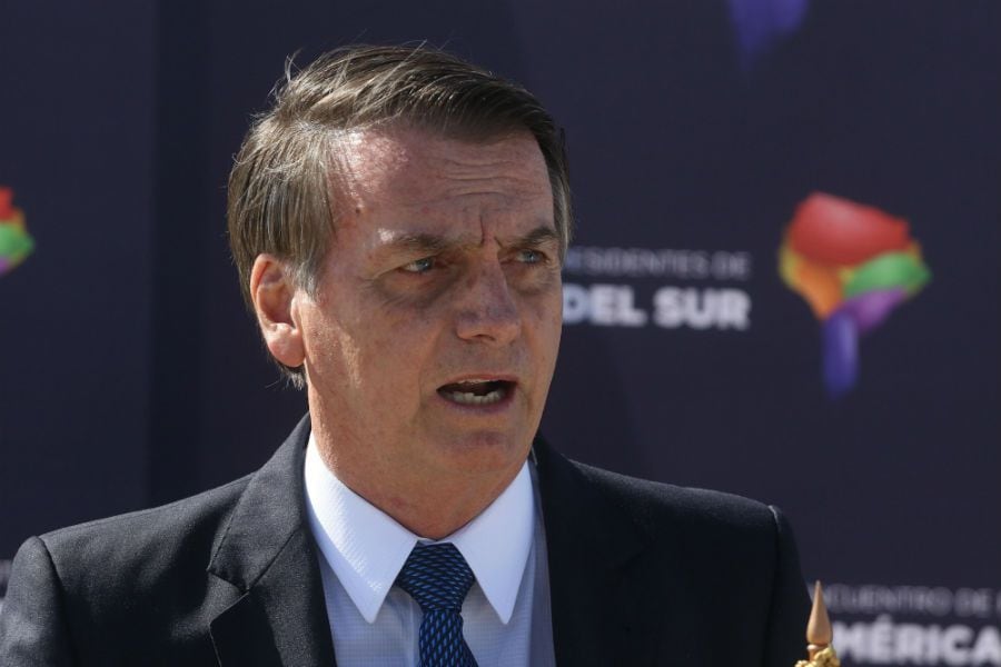 Jair Bolsonaro y su llegada a Chile: "No voy a hablar de Pinochet"