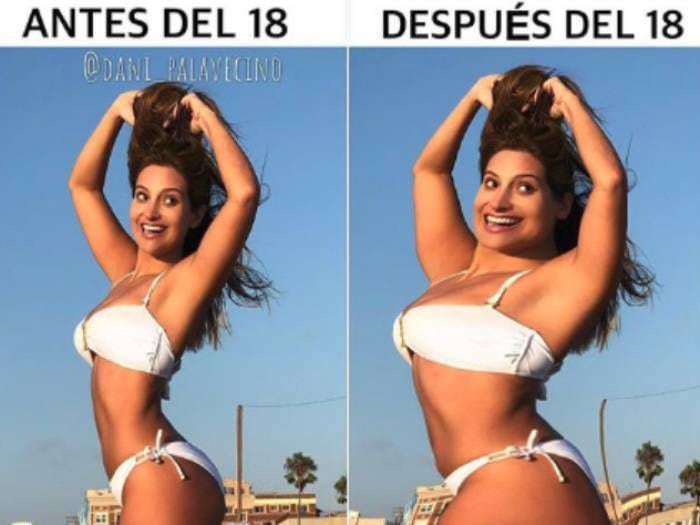 No le dio risa: Modelo XL dio radical giro a meme de Daniela Palavecino