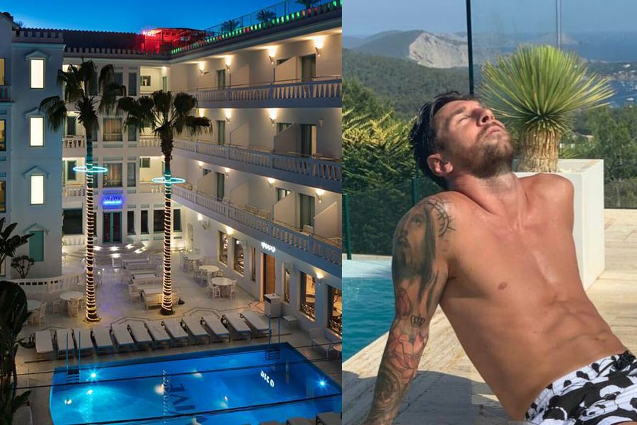 Los tecnológicos lujos que Messi le puso a las piscinas de sus hoteles