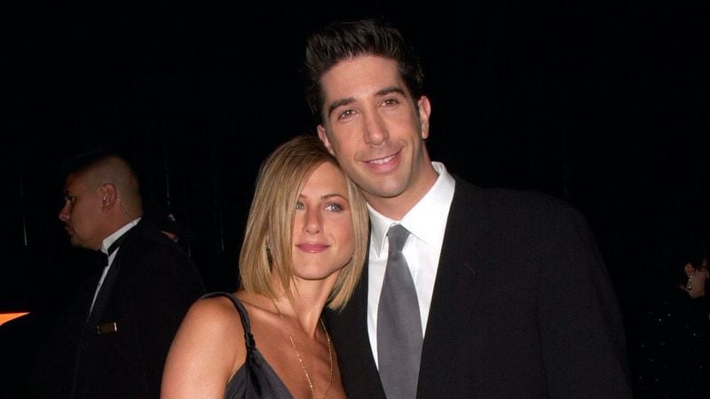 David Schwimmer y Jennifer Aniston