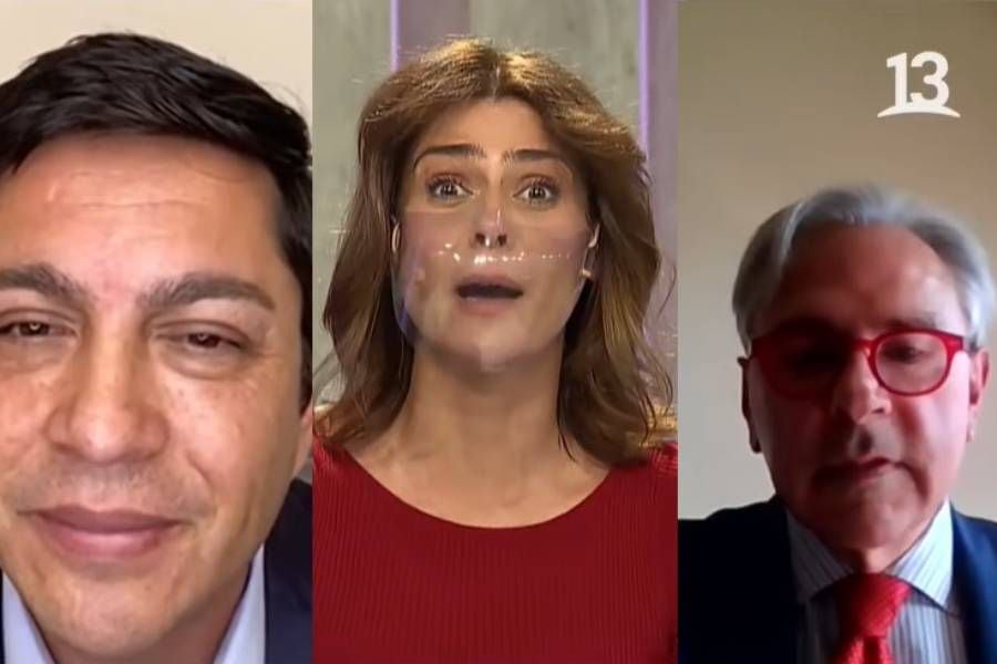 "No salió de nuestro programa": El "burlesco" sonido que debió aclarar Tonka en pleno debate político