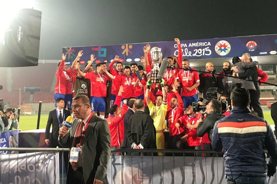 Equipo de Tercera B imitó a la Roja campeona de América en serie de Amazon