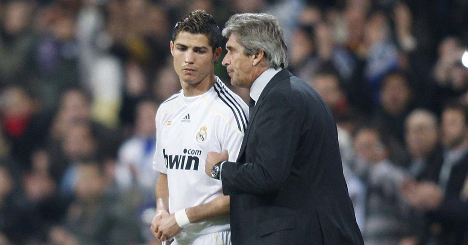 Manuel Pellegrini Cristiano Ronaldo