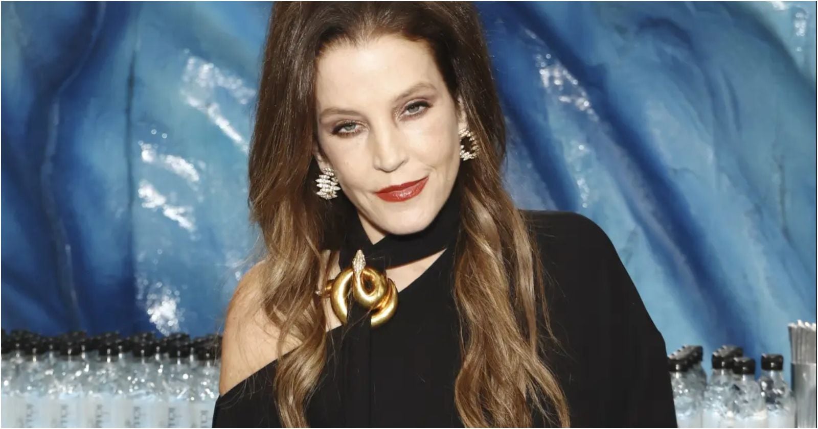 Lisa Marie Presley en los Globos de Oro 2023