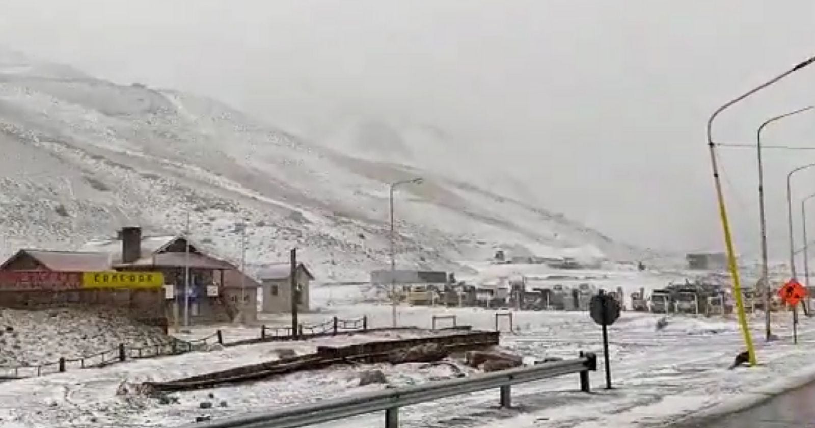 Los Libertadores nevadas