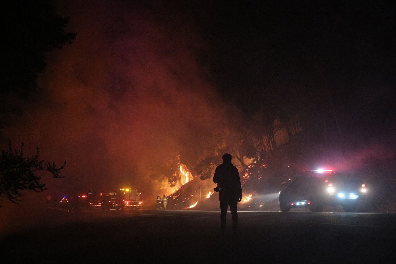 Detenido por incendio forestal