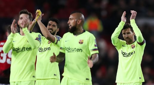 Barcelona venció al Manchester United y toma ventaja en la Champions League