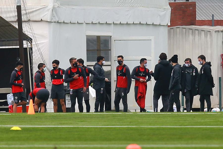 Retorno de entrenamiento de Colo Colo