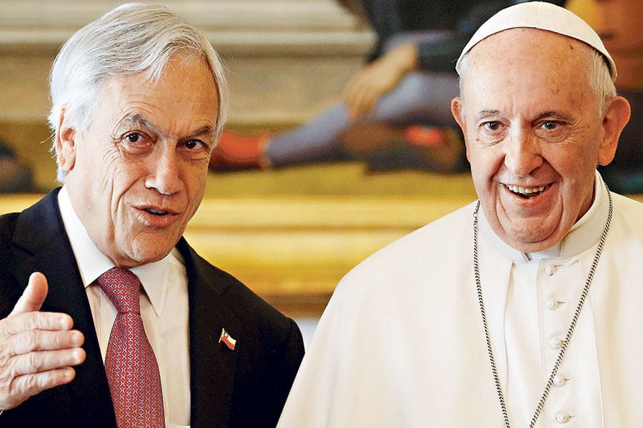 El Papa Francisco recibirá al Presidente Piñera el jueves