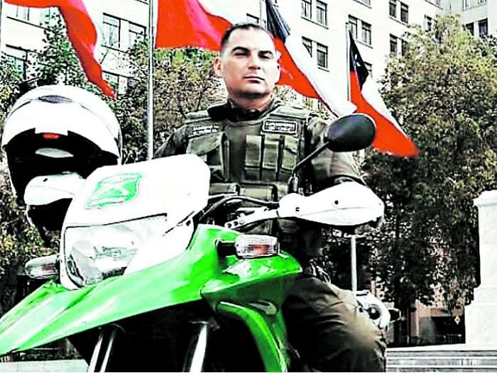 Héroe policial murió en accidente mientras perseguía a motochorros en Santiago